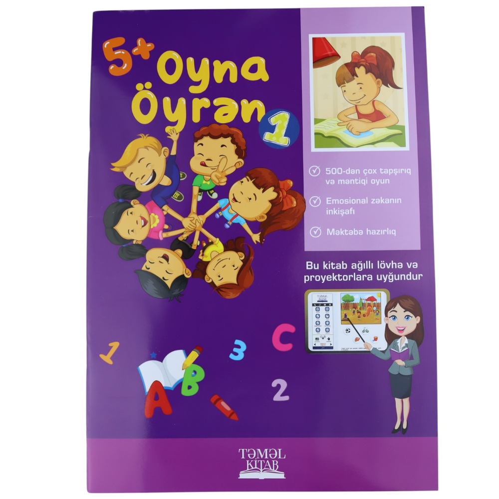(+5 Yaş) Oyna Öyren - Mektebeqeder Hazirliq Desti 